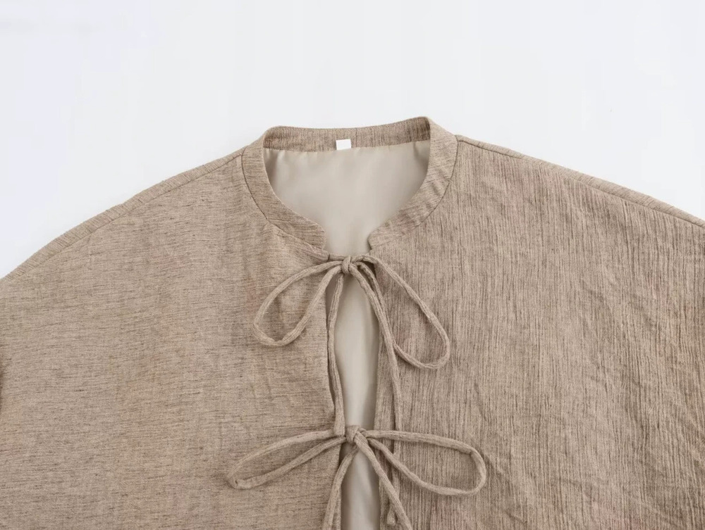 Short Round Neck Jacket